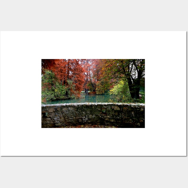 Autumn in the park Wall Art by annalisa56
